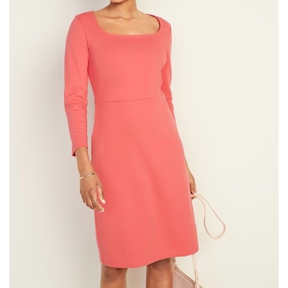 Old Navy Square-Neck Sheath Dress for Women size small